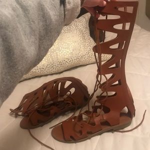 lace-up Gladiator sandals